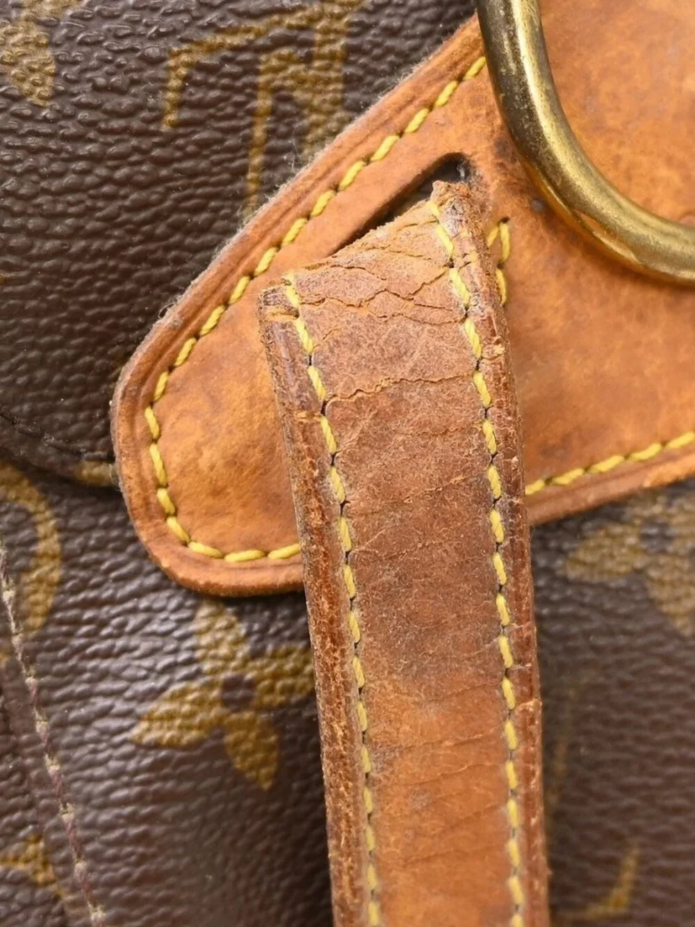 LOUIS VUITTON MONTSOURIS MM BACKPACK BAG MONOGRAM